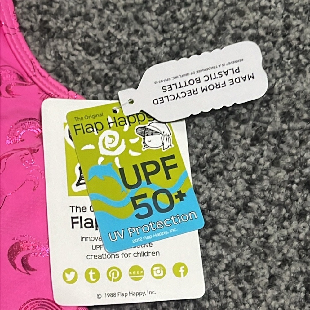 🌸4/$20🌸The Original Flap Happy Baby Swim Suit Size 12 Months NWT - Picture 7 of 8